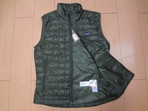 新品正規品パタゴニアpatagonia FA22『M'S NANO PUFF VEST』ナノパフベスト/BASIN GREEN/Sサイズ_画像4