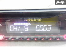 【動作OK！】pioneer パイオニア carrozzeria カロッツェリア 汎用 デッキ CDデッキ CDプレイヤー 1DIN DEH-380 棚2J21_画像3