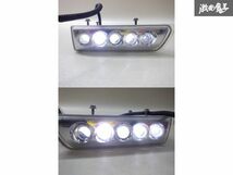 純正OP 日産 R35 GT-R GTR 前期 LED デイライト 左右セット ホワイト 棚2O23_画像8