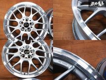 【売り切り】BBS RG-R RG714 鍛造 ホイール 17インチ 7J +48 PCD100 5穴 4本 レガシィ インプレッサ 86 BRZ プリウス ● ★ 棚1I3_画像2