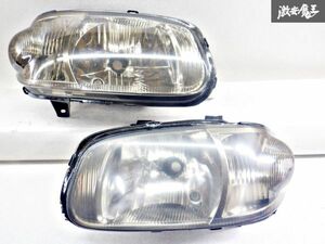 【塗装品】スズキ純正 HA23S アルト ハロゲン ヘッドライト ヘッドランプ 左右セット STANLEY P1501 棚2K15