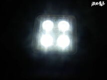 【点灯OK！】社外 汎用 LED フォグ フォグランプ フォグライト 左右セット 2個セット 棚2O15_画像9