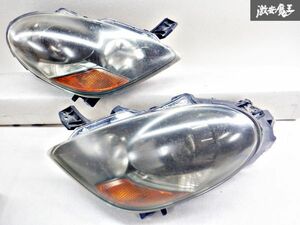 三菱純正 HA1W アイ I HID ヘッドライト ヘッドランプ 左右セット STANLEY P4906 棚2J14