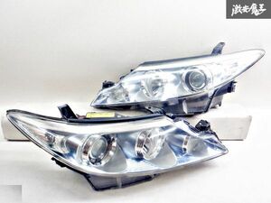 トヨタ純正 AHR20W エスティマ ハイブリッド 中期 HID ヘッドライト ヘッドランプ AFS 左右セット KOITO 28-212 棚2J25