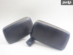 [ rare!] Nissan original US ST grade Datsun 720 latter term mirror side mirror door mirror left right set black foundation shelves 2O25