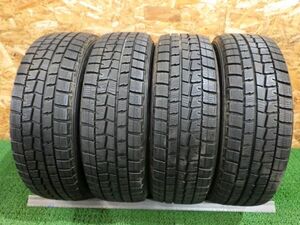 ダンロップ WINTER MAXX WM01 185/65R15 88Q 2019年製 9~9.5分 4本【スタッドレス/15インチ】手渡し可