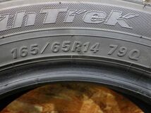 オートバックス North Trek N3i 165/65R14 79Q 2021年製 8.5~9分山 4本【スタッドレス/14インチ】手渡し可_画像9