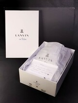 ★美品 正規品 LANVIN en Bleu レディース スニーカー 23.0cm ネイビー シューズ 靴 装飾 箱付き ランバン オン ブルー ビジュー 紺_画像9