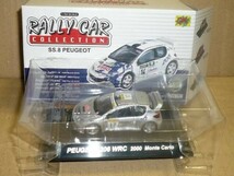 CM’s 1/64ラリ－カ－SS.８プジョー２０６WRC 2000 モンテカルロ_画像1