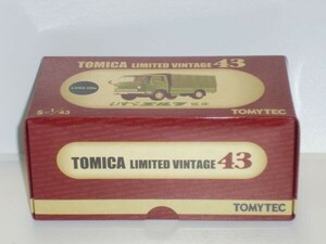 〇1/43 TOMICA LIMITED VINTAGE 43 LV43-02a いすゞ エルフ (低床) 緑