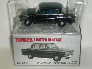 TOMICA LIMITED VINTAGE LV-24a トヨペット クラウン　スタンダート 黒