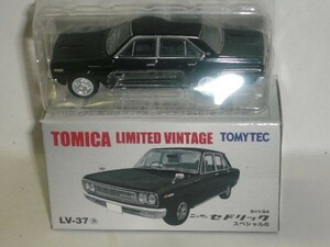 TOMICA LIMITED VINTAGE LV-37a ニッサン セドリック スペシャル6 黒