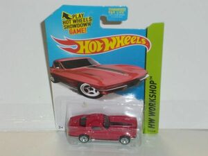 ◇HotWheels 右下223 '64 CORVETTE STINGRAY 赤