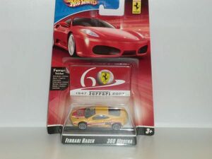 △HotWheels FERRARI-RACER 360 MODENA 黄