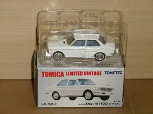 トミカ LIMITED VINTAGE LV-55a トヨタ カローラ 1100 2ドア セダン 白