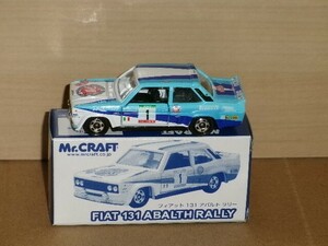 トミカ Mr.CRAFT FIAT131 ABALTH RALLY