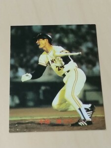 カルビー　野球カード　82年　中畑　清　No.323 　ジャイアンツ