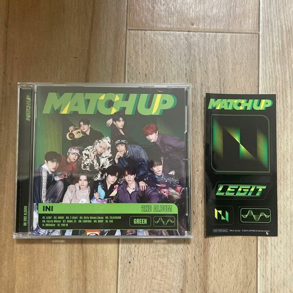 INI MATCH UP CD