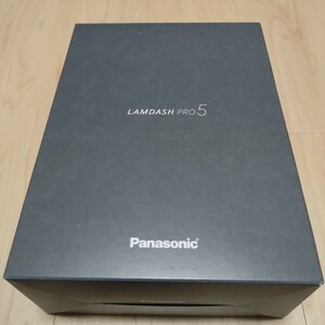 【2024年製 美品】Panasonic LAMDASH PRO 5 ES-LV5J-S(IPX7基準の防水の為ウェットシェービングも可能)