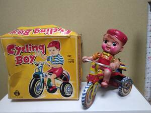  cycling Boy tricycle made in Japan box attaching cell Lloyd boy tricycle 