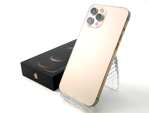 iPhone12 Pro Max 512GB ゴールド Aランク SIMロック解除済み 保証期間90日 ｜中古スマホ・タブレットのReYuuストア(リユーストア)