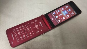 D5017 docomo SIMフリー ARROWSケータイ F-05G FUJITSU 4Gガラホ 簡易確認＆簡易清掃＆初期化OK 判定○ WebにてSIMロック解除手続受付済