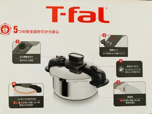 T-fal 圧力鍋 セキュアネオ コンパクト 4.2L 2～4人用 P3534234 両手鍋 