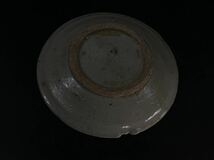 【福福】小皿 染付 明代 李朝早期 骨董 古玩 古美術 時代物 時代保証 径14.7cm_画像2