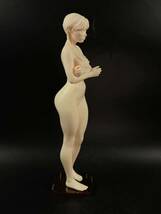 【福蔵】超大型 西洋美術 置物 美人 裸婦 ヌード 樹脂製 少女 女神 女性 高36cm_画像4