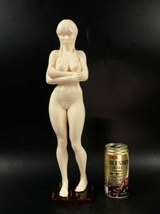 【福蔵】超大型 西洋美術 置物 美人 裸婦 ヌード 樹脂製 少女 女神 女性 高36cm