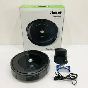 ●動作品 アイロボット Roomba 691 ロボット掃除機 iRobot ブラック 600シリーズ ルンバ クリーナー 自動清掃 B916