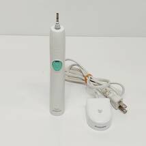 ●動作品 フィリップス HX6530 電動歯ブラシ PHILIPS ホワイト 充電台付き sonicare ソニッケアー イージークリーン S2862_画像1