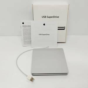●動作品 アップル A1379 外付けDVDドライブ Apple USB SuperDrive マルチドライブ Mac用 マック スーパードライブ S2867
