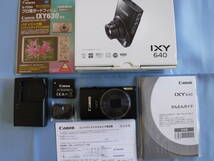 CanonキヤノンコンパクトデジタルカメラIXY640_画像1