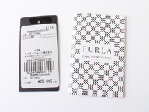 N15916 美品 FURLA フルラ 長財布 L字ファスナー レザー ロングウォレット 定価2.6万 パープル 札入れ 小銭入れ 箱付き 保管袋付き_画像9