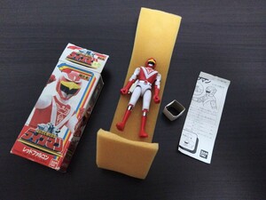  Choujuu Sentai Liveman красный Falcon Chogokin мак [ прекрасный товар ] фигурка BANDAI подлинная вещь retro 