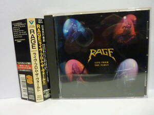 国内盤帯付【CD】RAGE　LIVE FROM THE VAULT　ライヴ・フロム・ザ・ヴォールト【中古品】VICP-18015