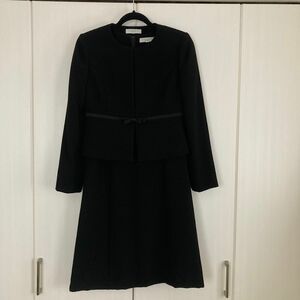 冠婚葬祭　 礼服　 セットアップ　 ブラックフォーマル　 ジャケット　 ワンピース　9号