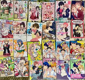 漫画本 男の娘 女体化 ボーイズラブ BL 関連作品 23冊+番外編1冊 まとめ売り いろいろセット 腐女子・腐男子向け ラブコメ