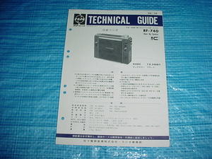  Showa 46 год 7 месяц National RF-740. Technica ru гид 