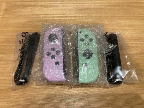 【新品未使用】Joy-Con （L） パステルパープル/ （R）パステルグリーン 外箱なし