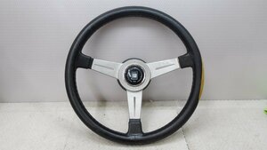 中古 NARDI ナルディ ステアリング ハンドル / ユーノス ロードスター NA6CE ハンドルボス付き 難あり (棚914-16-211)