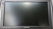 中古 アルパイン PKG-M900C 9型 リアビジョン ヘッドレストアーム付き (棚1716-305)_画像4