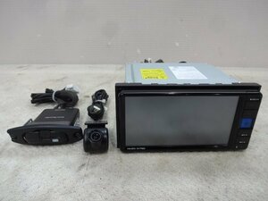 中古 ダイハツ純正 NMZK-W73D メモリーナビ/DVD/Bluetooth/フルセグ ワイド2DIN ナビ連動ドラレコ付き DRN-H72N (棚1464-305)