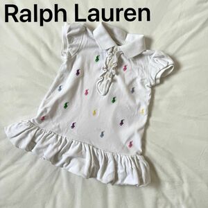 ラルフローレン　Ralph Lauren ベビー服　トップス　フリル ワンピース