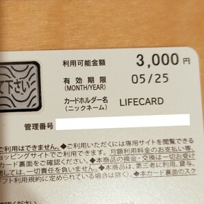 【匿名配送・送料無料】Vプリカカード2枚セット 合計13,000円 インターネット専用VISAギフトカードの画像3