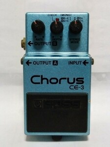 BOSS ボス コーラス Chorus CE−3 中古 エフェクター 動作品 ローランド ジャンク