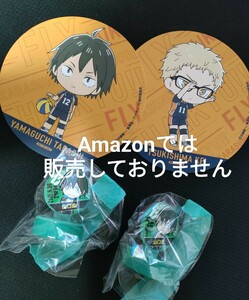 ハイキュー!! ゴミ捨て場の決戦 コラボ カフェ アニメイト コースター 2枚 スタンプコレクション はんこ 2個 月島蛍 山口忠