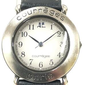 Courreges クレージュ 2Y01-0080 QZ 稼働品 現状品 レディース 腕時計 時計の画像3