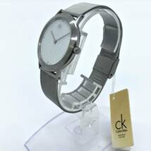 Calvin Klein カルバンクライン K03414 QZ クオーツ 不動品 ジャンク品 メンズ 時計 腕時計 保護フィルム付 CK_画像2